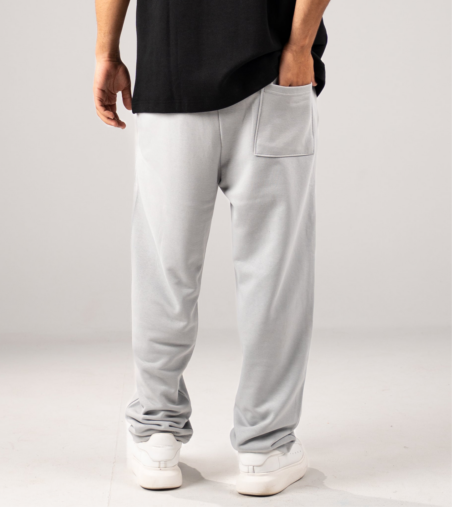LIGHT GRAY SĀNE SWEATPANTS