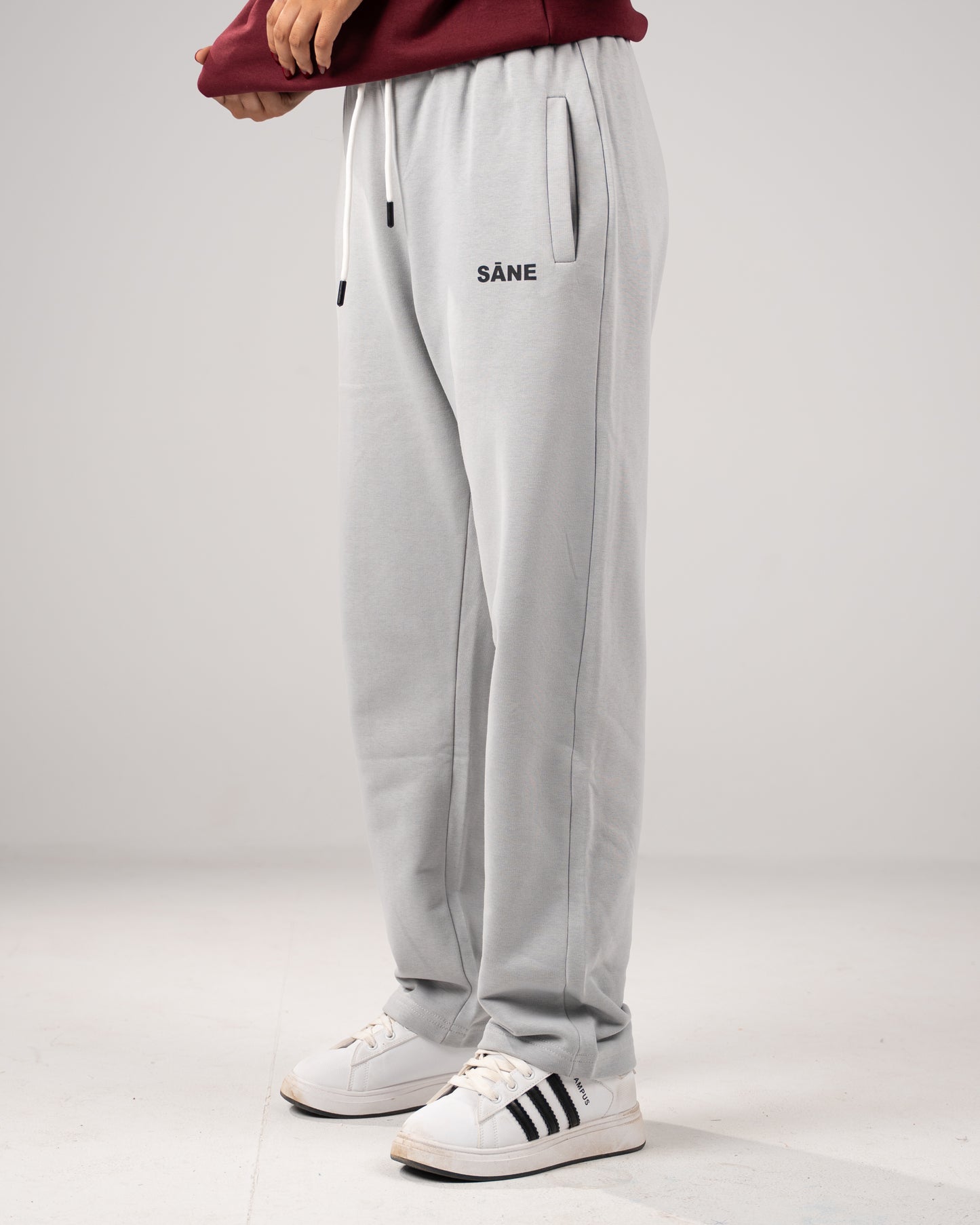 LIGHT GRAY SĀNE SWEATPANTS